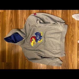 Colosseum Athletics Kansas KU sweatshirt size s